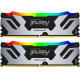 Модуль пам'яті для комп'ютера DDR5 96GB (2x48GB) 6000 MHz Renegade RGB XMP Kingston Fury (ex.HyperX) (KF560C32RSAK2-96)