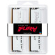 Модуль пам'яті для комп'ютера DDR5 64GB (2x32GB) 6400 MHz Beast White XMP Kingston Fury (ex.HyperX) (KF564C32BWK2-64)