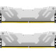 Модуль пам'яті для комп'ютера DDR5 32GB (2x16GB) 6400 MHz Renegade White XMP Kingston Fury (ex.HyperX) (KF564C32RWK2-32)