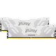 Модуль пам'яті для комп'ютера DDR5 64GB (2x32GB) 6400 MHz Renegade White XMP Kingston Fury (ex.HyperX) (KF564C32RWK2-64)