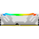 Модуль пам'яті для комп'ютера DDR5 48GB (2x24GB) 8000 MHz Renegade RGB White/Silver Kingston Fury (ex.HyperX) (KF580C38RWAK2-48)