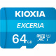 Карта пам'яті Kioxia 64GB microSDXC class 10 UHS-I Exceria (LMEX1L064GG2)