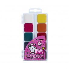 Фарби для малювання Kite Hello Kitty акварельні 10 кольорів (HK21-060)