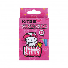 Крейда Kite кольорова Jumbo Hello Kitty, 12 шт (HK21-075)