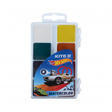 Фарби для малювання Kite Hot Wheels акварельні 8 кольорів (HW21-065)
