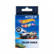 Крейда Kite кольорова Jumbo Hot Wheels, 12 шт (HW21-075)