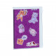 Блокнот Kite силіконова обкладинка, 80 арк., Purple cats (K22-462-2)