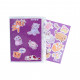 Блокнот Kite силіконова обкладинка, 80 арк., Purple cats (K22-462-2)