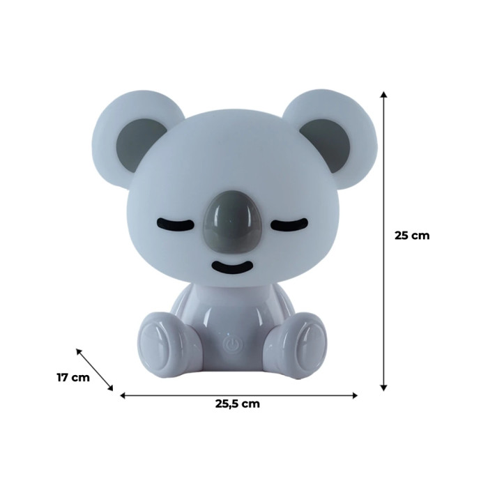Нічник Kite Світильник LED з акумулятором Koala, білий (K24-491-2-1)