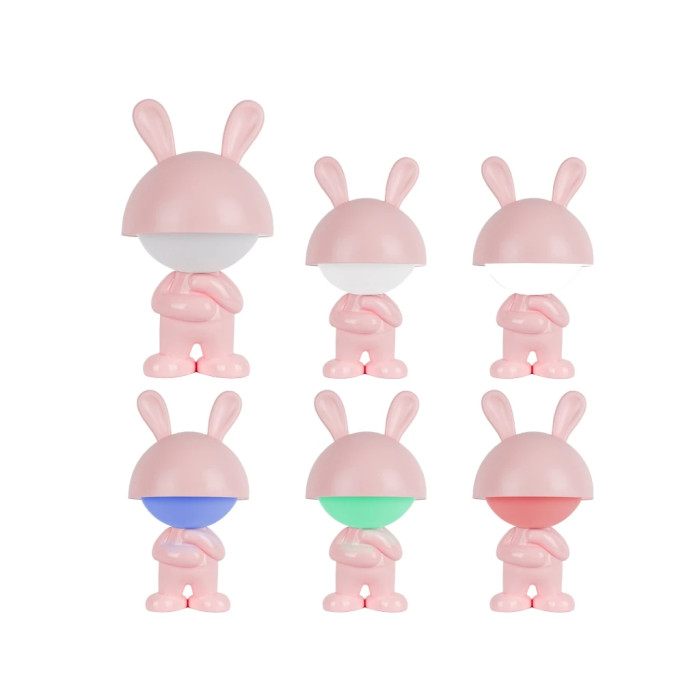 Нічник Kite Світильник LED з акумулятором Dreamy Bunny, рожевий (K25-315-1-2)
