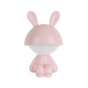 Нічник Kite Світильник LED з акумулятором Cute Bunny, рожевий (K25-316-1-2)