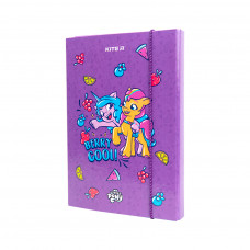 Папка для зошитів Kite В5 на гумці My Little Pony, картон (LP23-210)