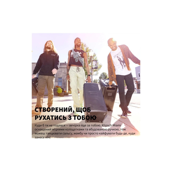 Акустична система Klipsch Miami Party speaker Black (1073417)