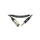 Мікрофонний кабель Klotz Greyhound Analog Audio Cable Balanced With Male XLR to Balanced Jack 1.5 m (236592)
