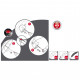 Парасоля Knirps T.100 Small Duomatic Id Red складана (Kn95 3100 4045)