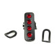 Задня велофара Knog Blinder Mob V The Face Black 44 Lumens (11721)