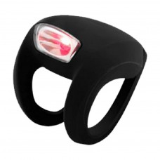 Задня велофара Knog Frog Strobe Rear 2.5 Lumens Black (11928)
