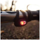 Задня велофара Knog Frog Strobe Rear 2.5 Lumens Black (11928)