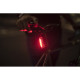 Задня велофара Knog Plus Rear 20 Lumens Black (12142)