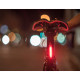 Задня велофара Knog Plus Rear 20 Lumens Translucent (12143)