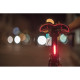 Задня велофара Knog Plus Rear 20 Lumens Translucent (12143)