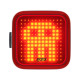 Задня велофара Knog Blinder Skull Array Rear 100 Lumens (12286)
