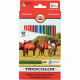 Олівці кольорові Koh-i-Noor Triocolor Jumbo Horses 12 кольорів (3142)