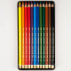 Олівці кольорові Koh-i-Noor Polycolor метал. пенал 12 кольорів (3822012002PL)