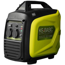 Генератор Konner&Sohnen інверторний KS 3100i S, 230В, 3.1кВт, ручний тартер, 21.5кг (KSB33IS)