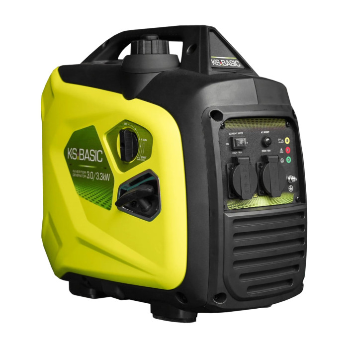 Генератор Konner&Sohnen інверторний KS 3100i S, 230В, 3.1кВт, ручний тартер, 21.5кг (KSB33IS)