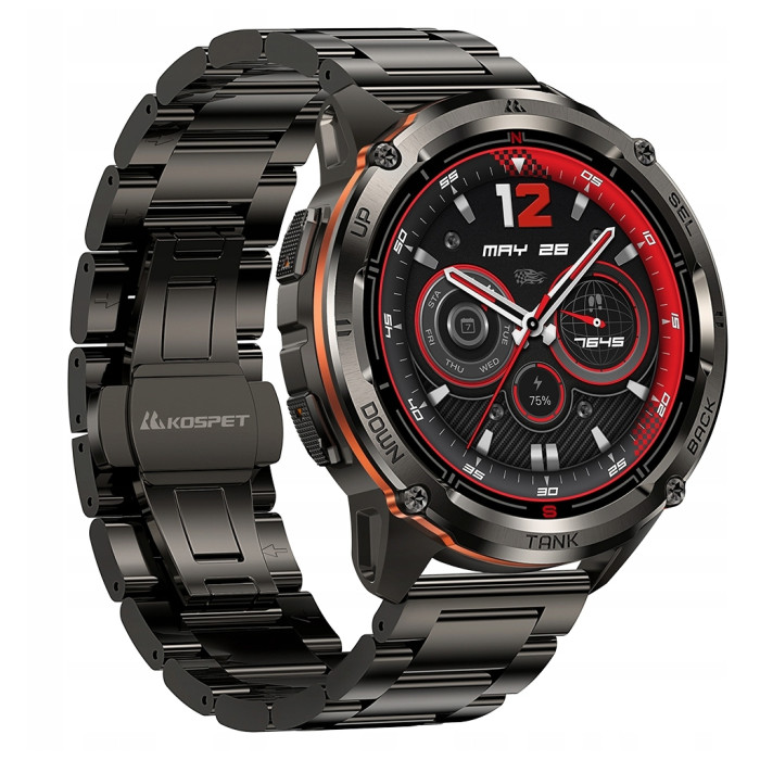 Смарт-годинник KOSPET Tank T3 ULTRA 2 SE BLACK (6974958251170)
