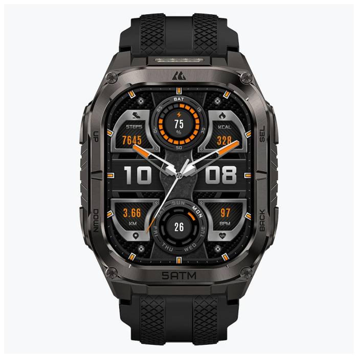 Смарт-годинник KOSPET Tank M4C Black (6978602500454)