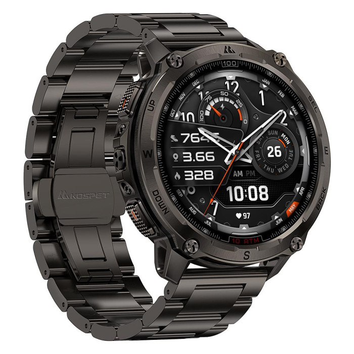 Смарт-годинник KOSPET TANK T4SE BLACK (6978602500607)