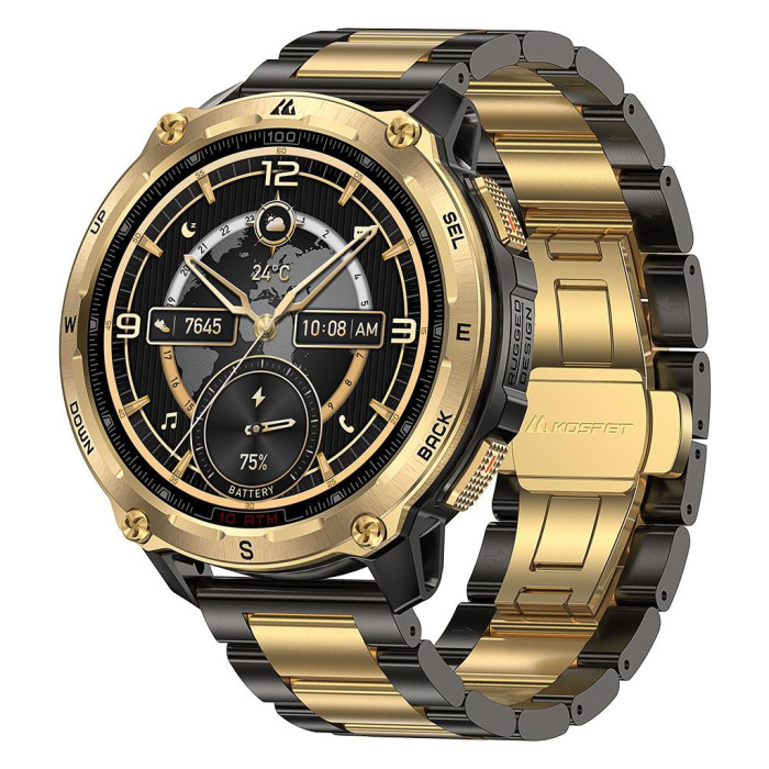 Смарт-годинник KOSPET TANK T4SE GOLD (6978602500621)