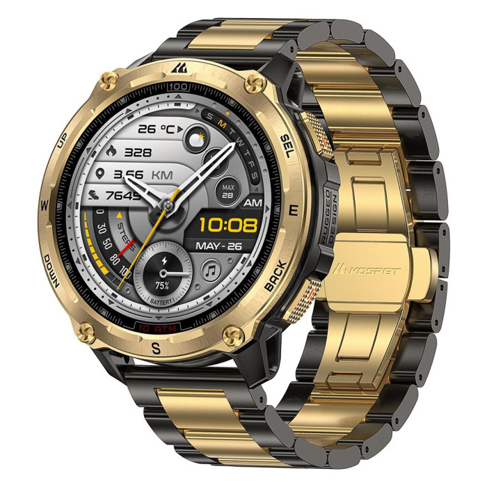 Смарт-годинник KOSPET TANK T4SE GOLD (6978602500621)