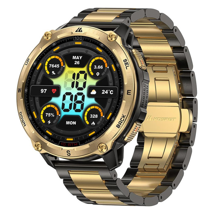 Смарт-годинник KOSPET TANK T4SE GOLD (6978602500621)