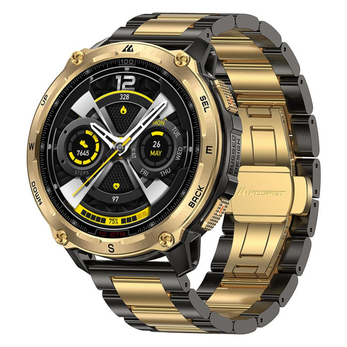 Смарт-годинник KOSPET TANK T4SE GOLD (6978602500621)