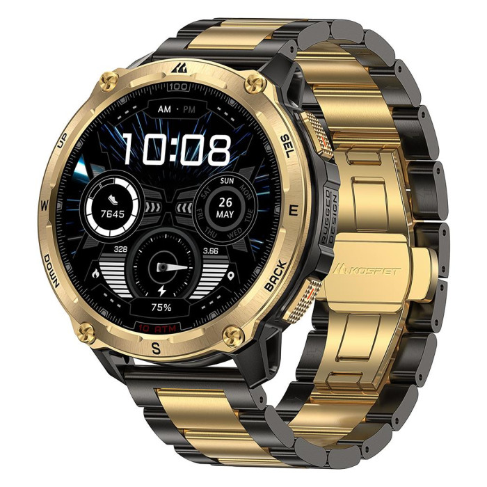 Смарт-годинник KOSPET TANK T4SE GOLD (6978602500621)