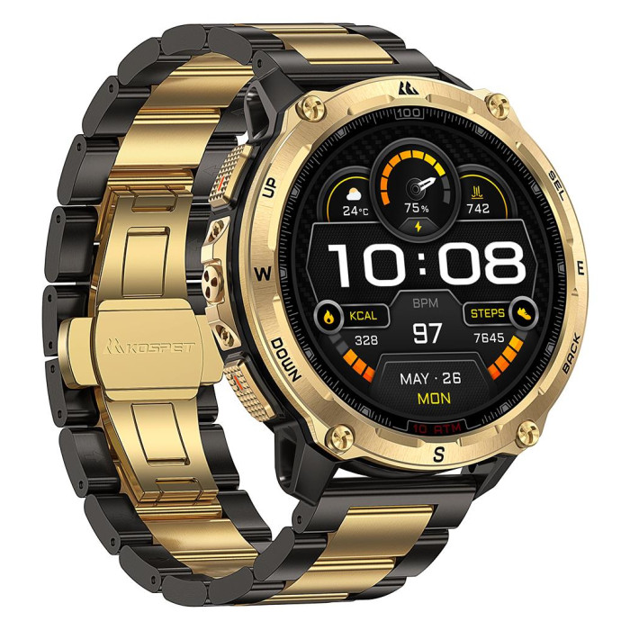 Смарт-годинник KOSPET TANK T4SE GOLD (6978602500621)