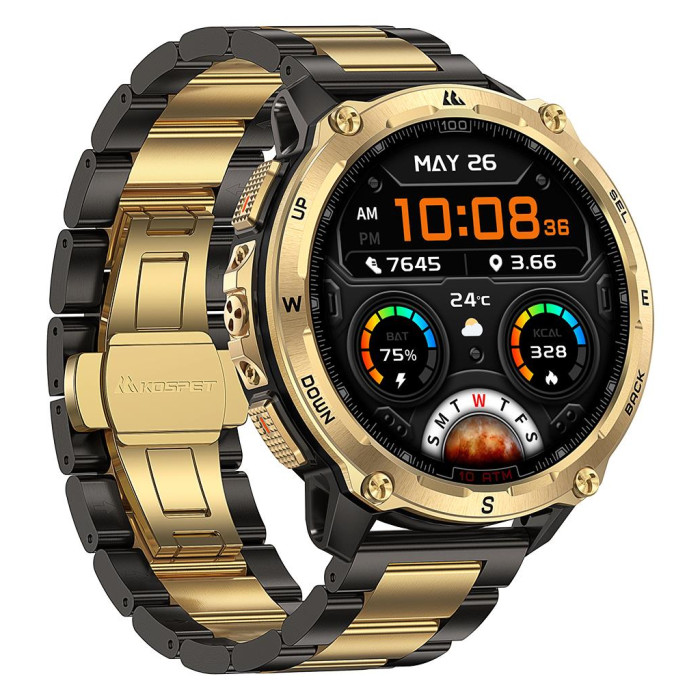 Смарт-годинник KOSPET TANK T4SE GOLD (6978602500621)