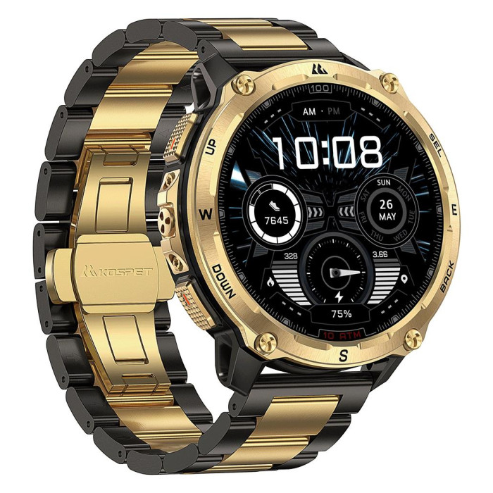 Смарт-годинник KOSPET TANK T4SE GOLD (6978602500621)
