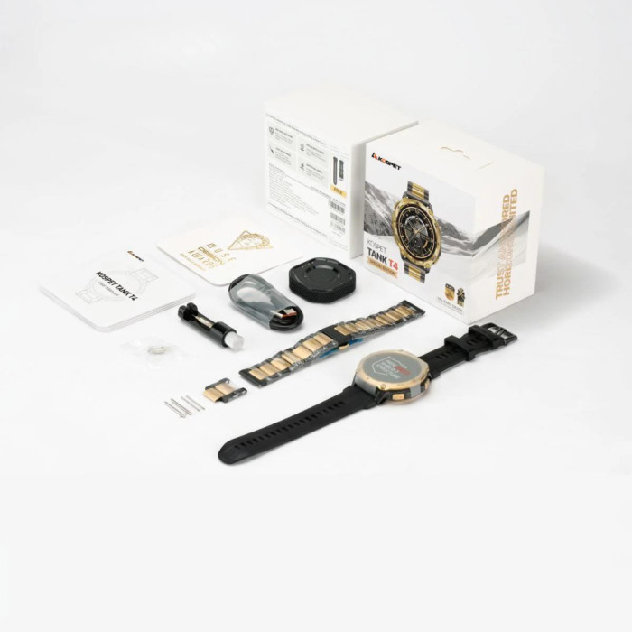 Смарт-годинник KOSPET TANK T4SE GOLD (6978602500621)