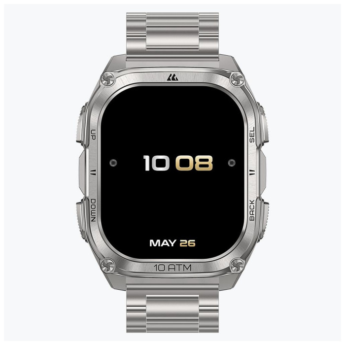 Смарт-годинник KOSPET TANK M4SE SILVER (6978602500638)