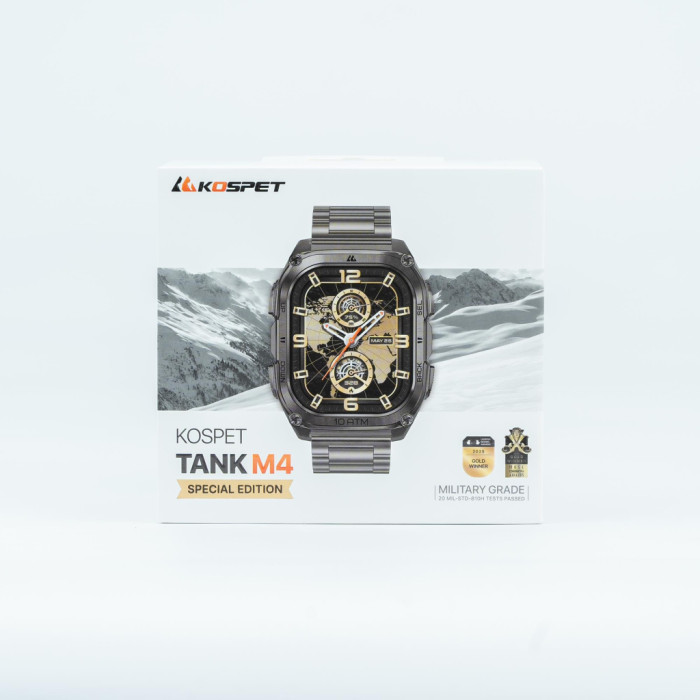 Смарт-годинник KOSPET TANK M4SE BLACK (6978602500645)