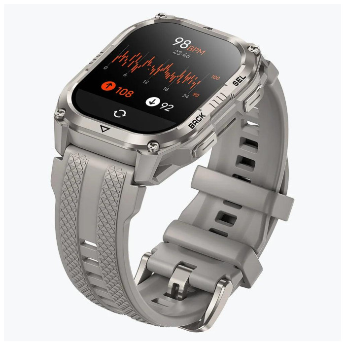 Смарт-годинник KOSPET PULSE 2 SILVER (6978602500683)