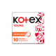 Гігієнічні прокладки Kotex Young Normal 10 шт. (5029053542881)