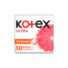 Гігієнічні прокладки Kotex Ultra Normal 30 шт. (5029053569093)