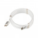 Дата кабель USB Type-C to Type-C KZ-UC001 Super White Krazi (00000079677)