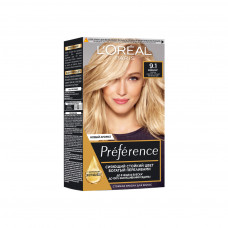 Фарба для волосся L'Oreal Paris Preference 9.1 - Дуже світло-русявий попелястий (3600520248837)