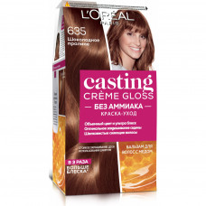 Фарба для волосся L'Oreal Paris Casting Creme Gloss 635 - Шоколадне праліне 120 мл (3600523029228)